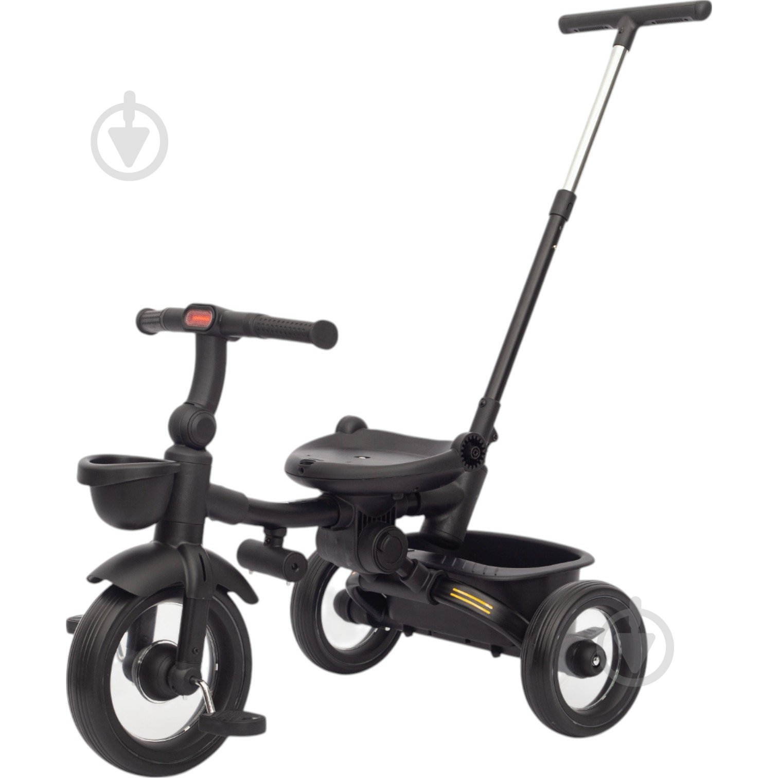Велосипед дитячий MaxxPro kids триколісний з балдахіном чорний 2750009 - фото 3