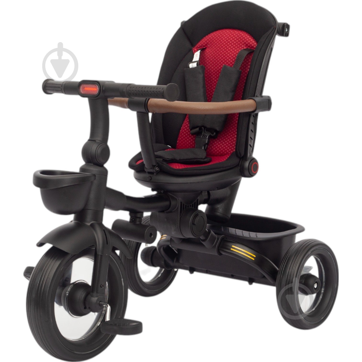 Велосипед дитячий MaxxPro kids триколісний з балдахіном чорний 2750009 - фото 22