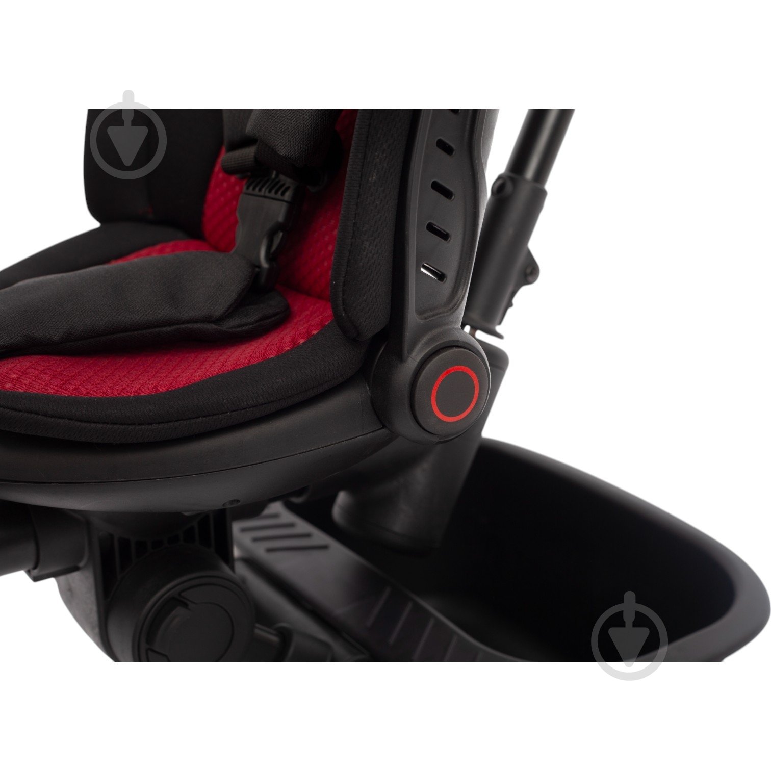 Велосипед дитячий MaxxPro kids триколісний з балдахіном чорний 2750009 - фото 7