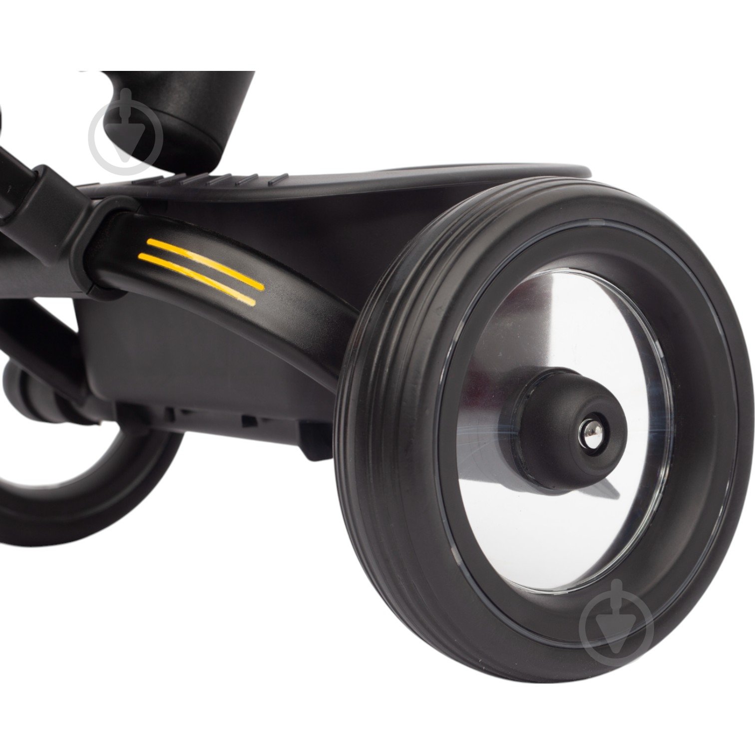 Велосипед дитячий MaxxPro kids триколісний з балдахіном чорний 2750009 - фото 9