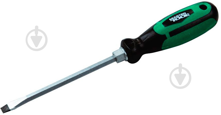 Отвертка MasterTool SL8 х 200мм усиленная 45-8820 - фото 1