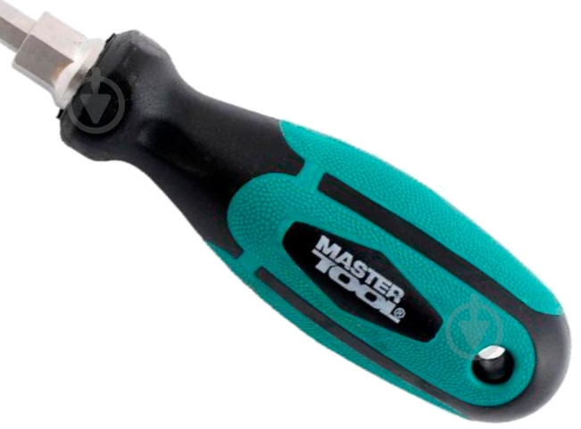 Отвертка MasterTool SL8 х 200мм усиленная 45-8820 - фото 4