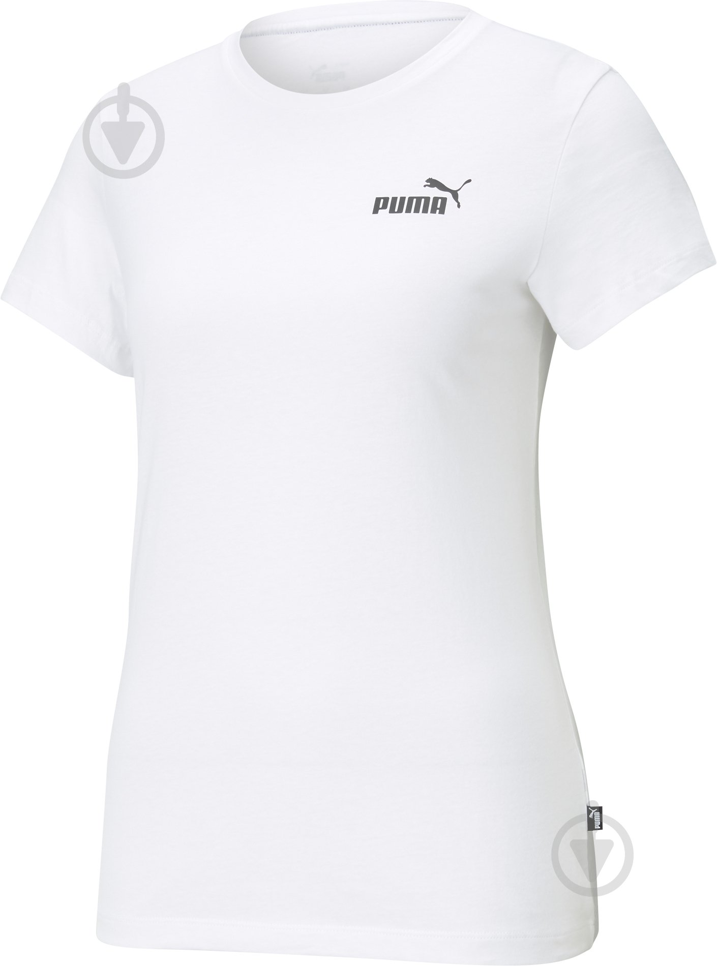 Футболка Puma ESS Small Logo Tee 58677602 р.M білий - фото 1