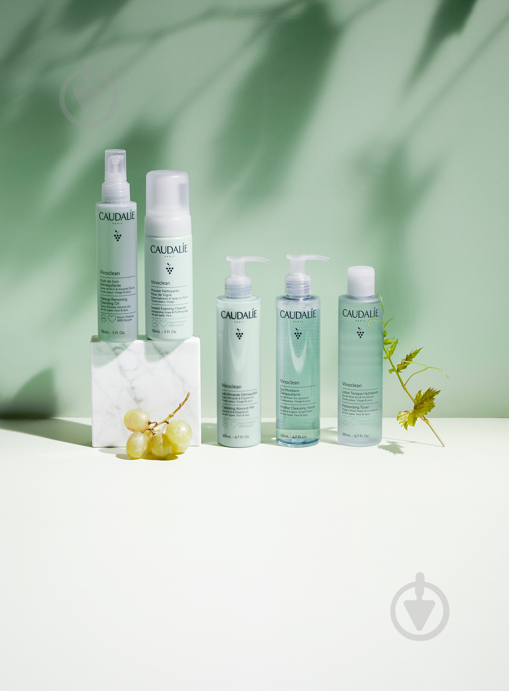 Мицеллярная вода Caudalie Vinoclean 400 мл - фото 2