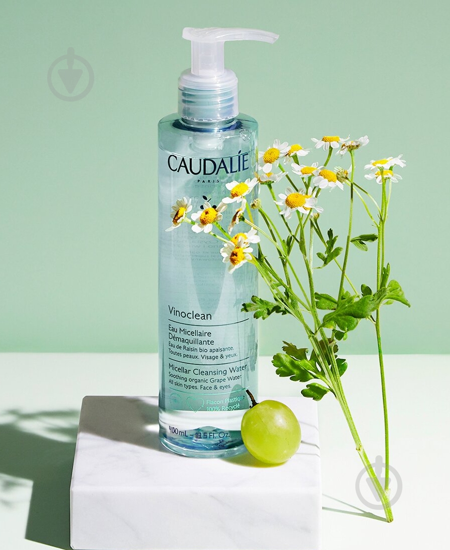Мицеллярная вода Caudalie Vinoclean 400 мл - фото 5