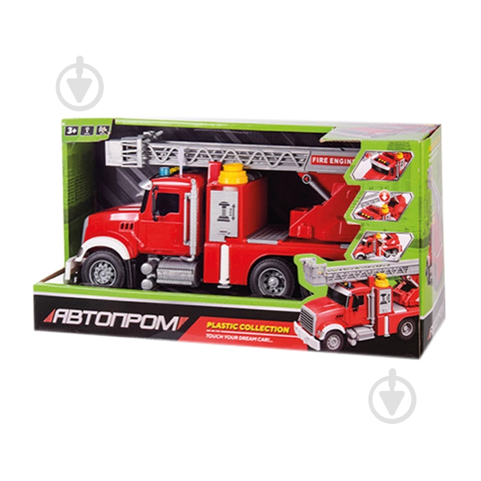 Пожарная машинка Автопром 8085FE - фото 3 Пожарная машинка Автопром 8085FE - фото 3