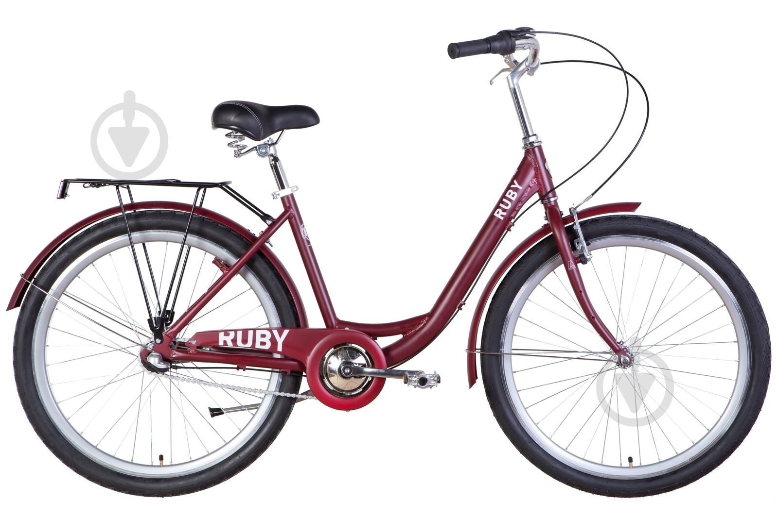 Велосипед Dorozhnik 26" 17"(43 см) RUBY OPS-D-26-209 красный - фото 1