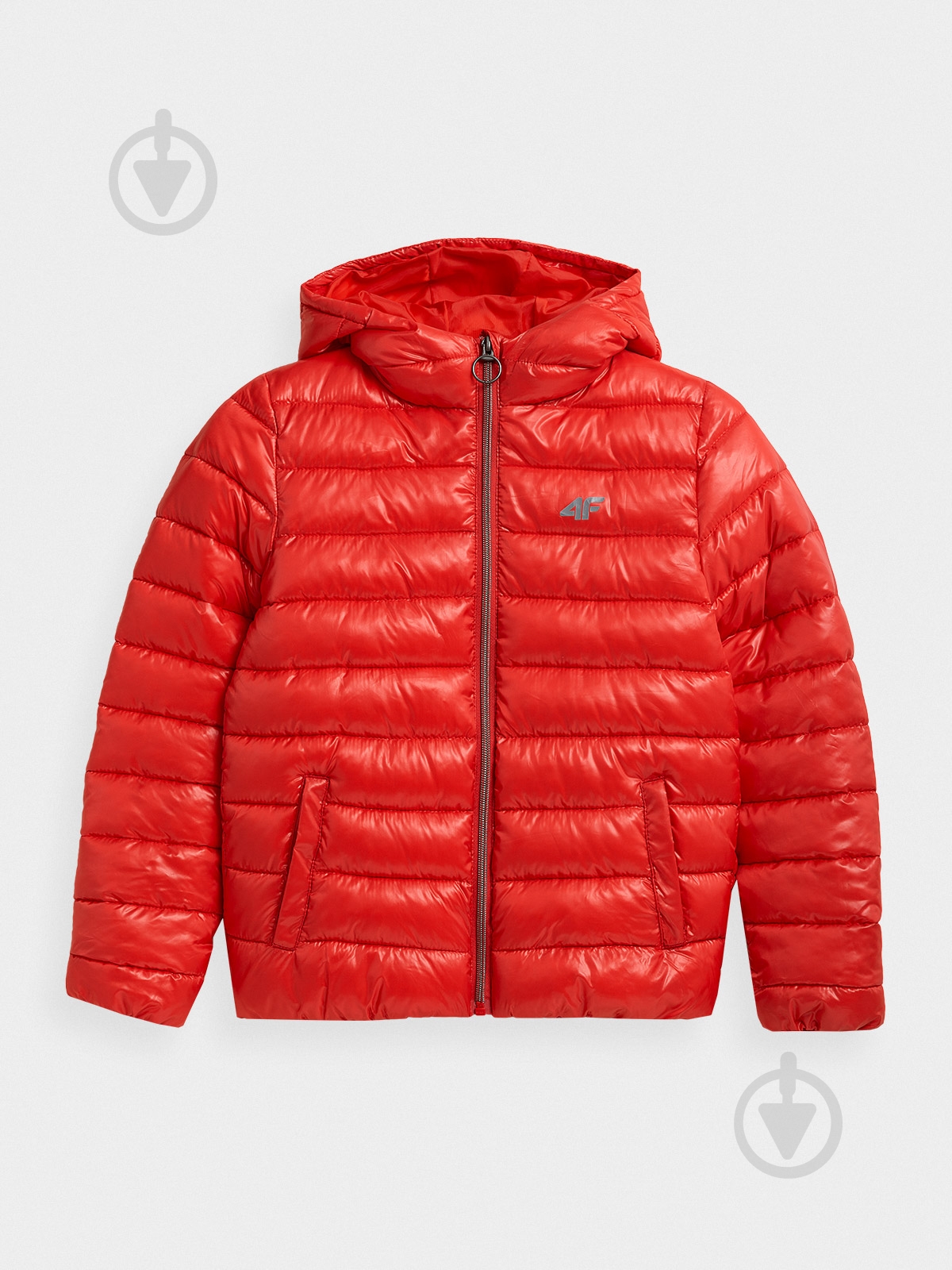 Пуховик для мальчиков 4F HJZ21-JKUMP001A-62S красный - фото 1 Пуховик для мальчиков 4F HJZ21-JKUMP001A-62S красный - фото 1
