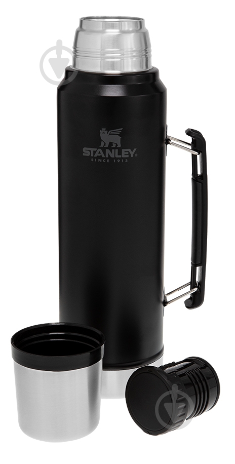 Термос Stanley Legendary Classic Matte Black 1 л - фото 2 Термос Stanley Legendary Classic Matte Black 1 л - фото 2