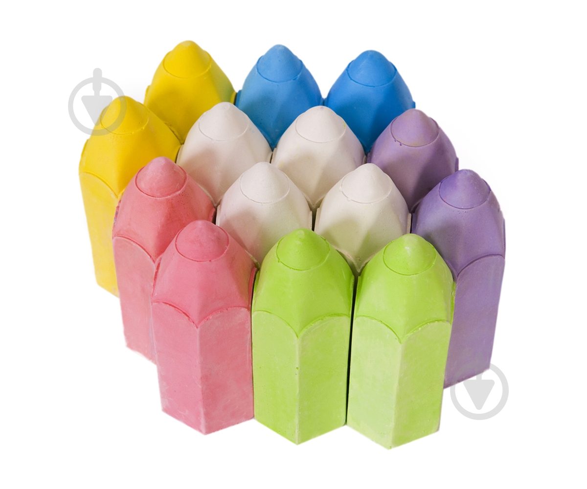 Мел цветной Супермакси 14 шт. iTEM - фото 2