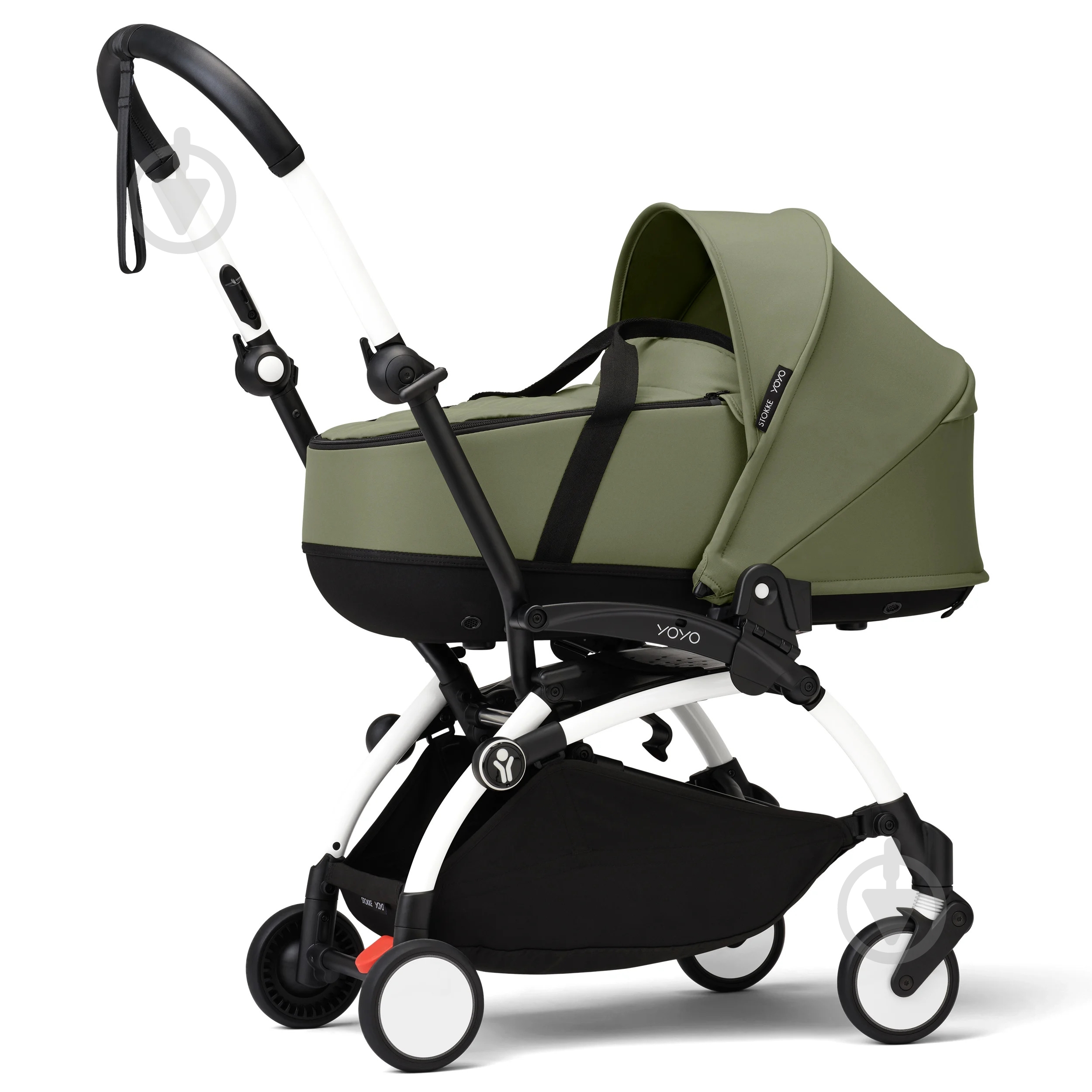 Люлька Stokke YOYO Newborn Shell Olive green - фото 4 Люлька Stokke YOYO Newborn Shell Olive green - фото 4