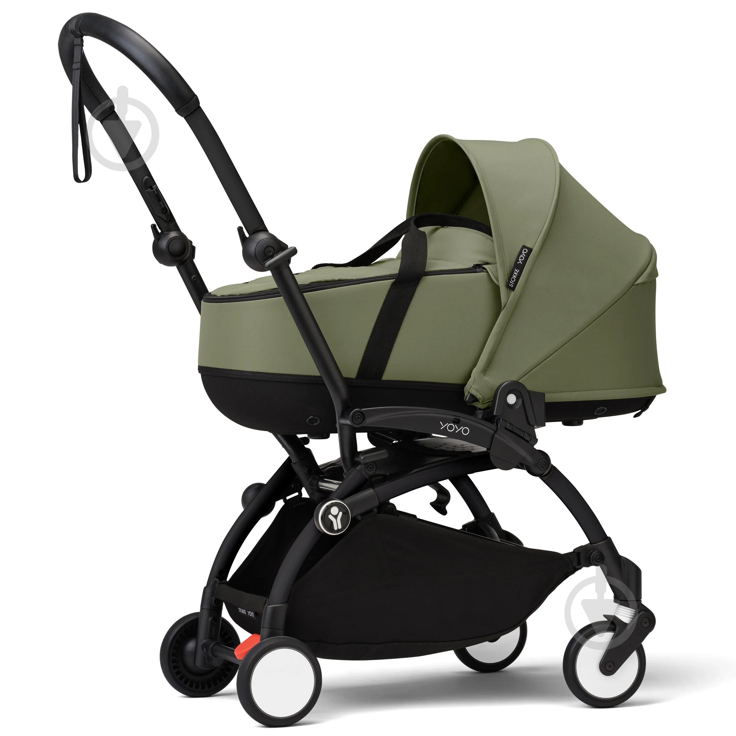 Люлька Stokke YOYO Newborn Shell Olive green - фото 3 Люлька Stokke YOYO Newborn Shell Olive green - фото 3