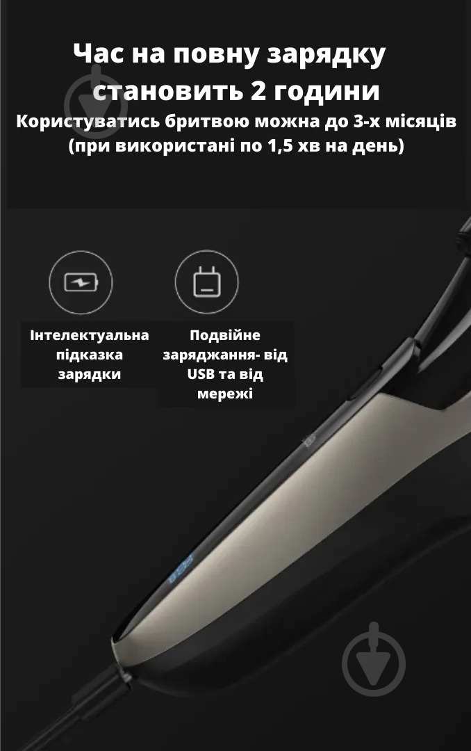 Электробритва ENCHEN BlackStone 5S - фото 10