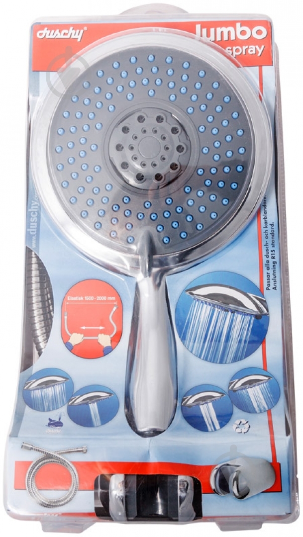 Душевой набор Duschy Jumbo 144-90 - фото 4 Душевой набор Duschy Jumbo 144-90 - фото 4