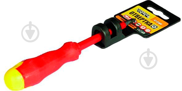 Отвертка MasterTool PH1 х 80мм диэлектрическая 47-0180 - фото 2