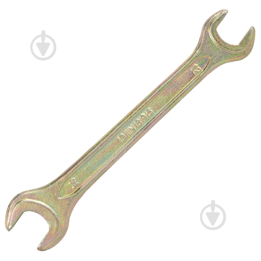 Ключ рожковый Sigma 12×14мм желтый цинк 6025141 - фото 4