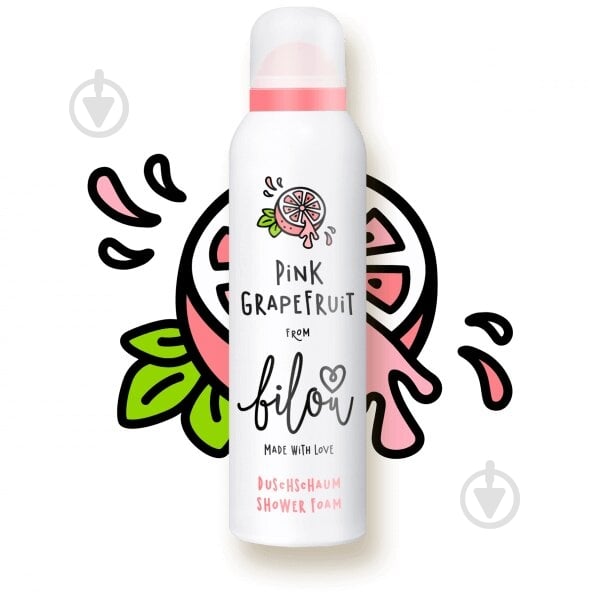Пена Bilou Pink Grapefruit 200 мл - фото 1