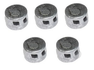 Пломбы свинцовые 10 мм 50 шт - фото 1