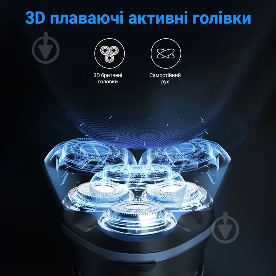 Электробритва ENCHEN Blackstone Plus Shaver (ench-blPlus) - фото 6