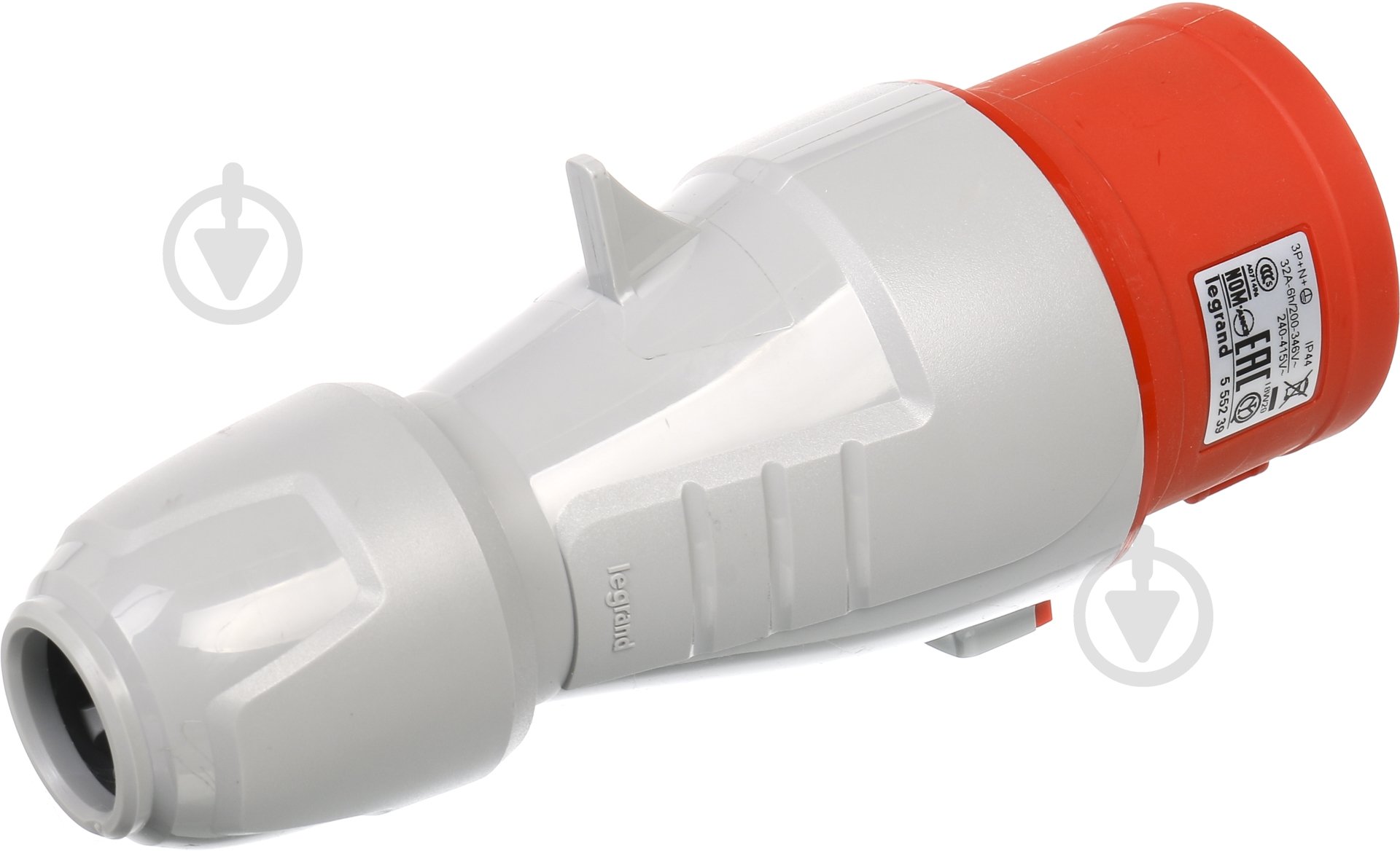 ᐉ Вилка электрическая силовая с заземлением Legrand 32A 3К+