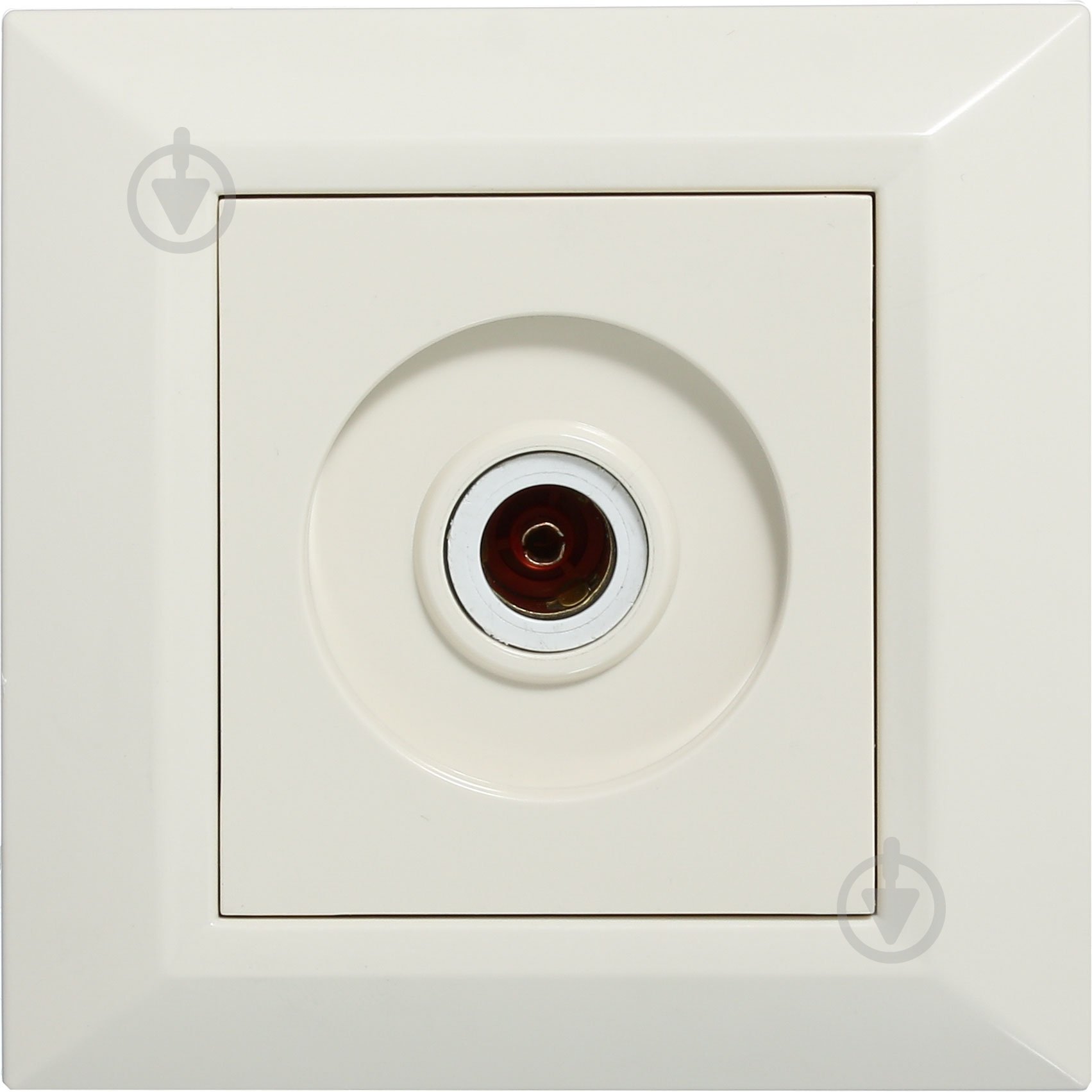 Розетка TV UP! (Underprice) Vesta кремовый - фото 1