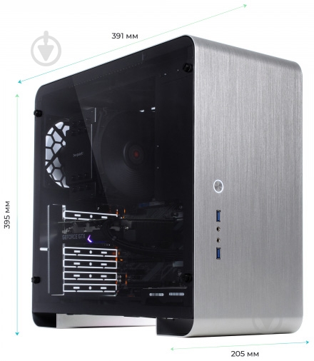 Рабочая станция Artline WorkStation W93 (W93v28Win) silver - фото 10