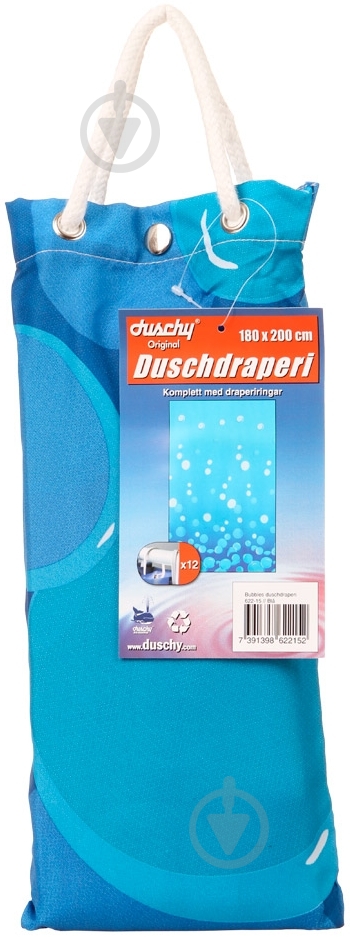 Шторка для ванной Duschy Bubbles 622-15 - фото 2