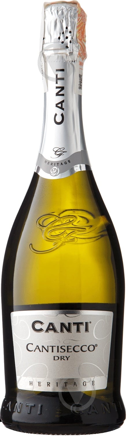 Вино игристое Canti Cantisecco сухое белое 0,75 л - фото 1
