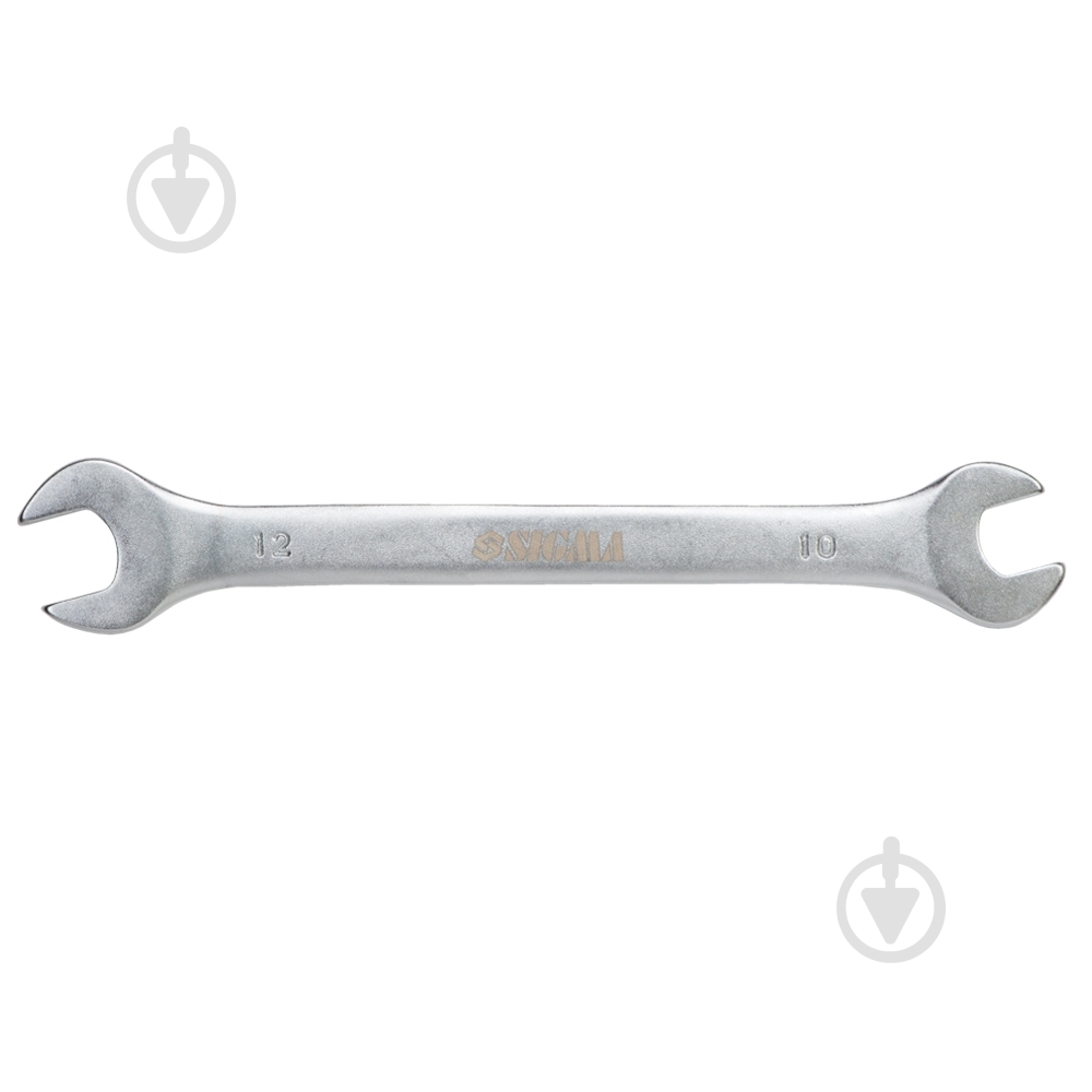 Ключ ріжковий Sigma 10×12мм CrV 6025671 - фото 1 Ключ ріжковий Sigma 10×12мм CrV 6025671 - фото 1