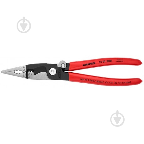 Клещи KNIPEX для э/м работ 1 шт. 13 91 200 - фото 1 Клещи KNIPEX для э/м работ 1 шт. 13 91 200 - фото 1