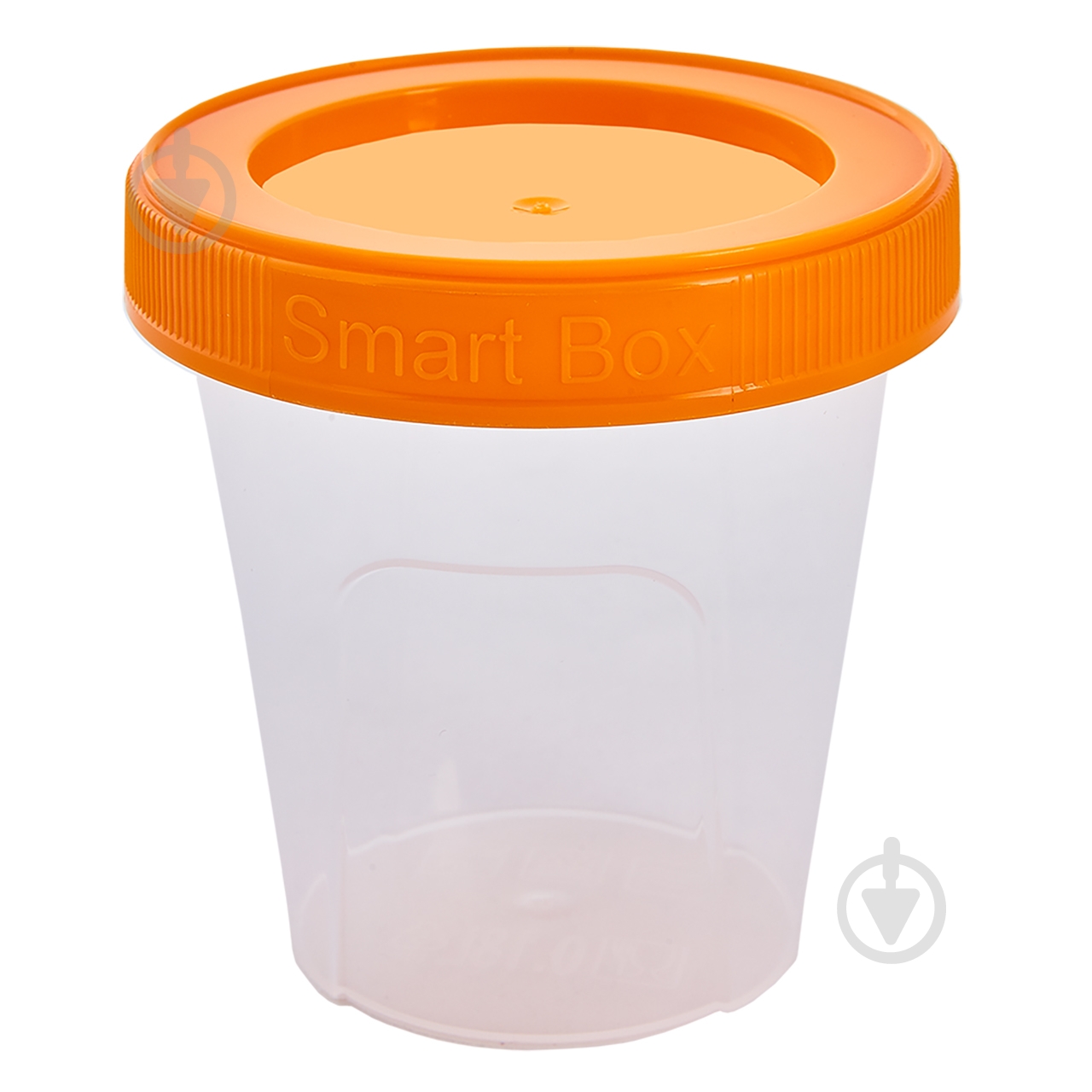Контейнер для хранения пластиковая Алеана 124082 «Smart Box» 0,24 л светло-оранжевый - фото 1