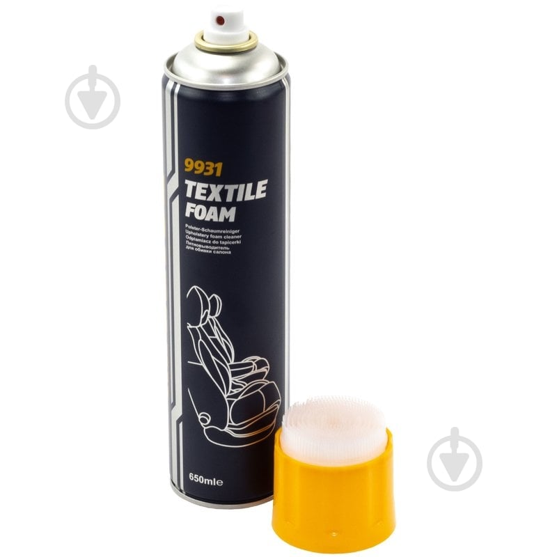 Очиститель текстиля Mannol 9931 Textile foam 650 мл - фото 4