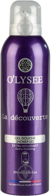 Гель-пена O'LYSEE Extra Foaming Shower Gel La découverte 200 мл - фото 1