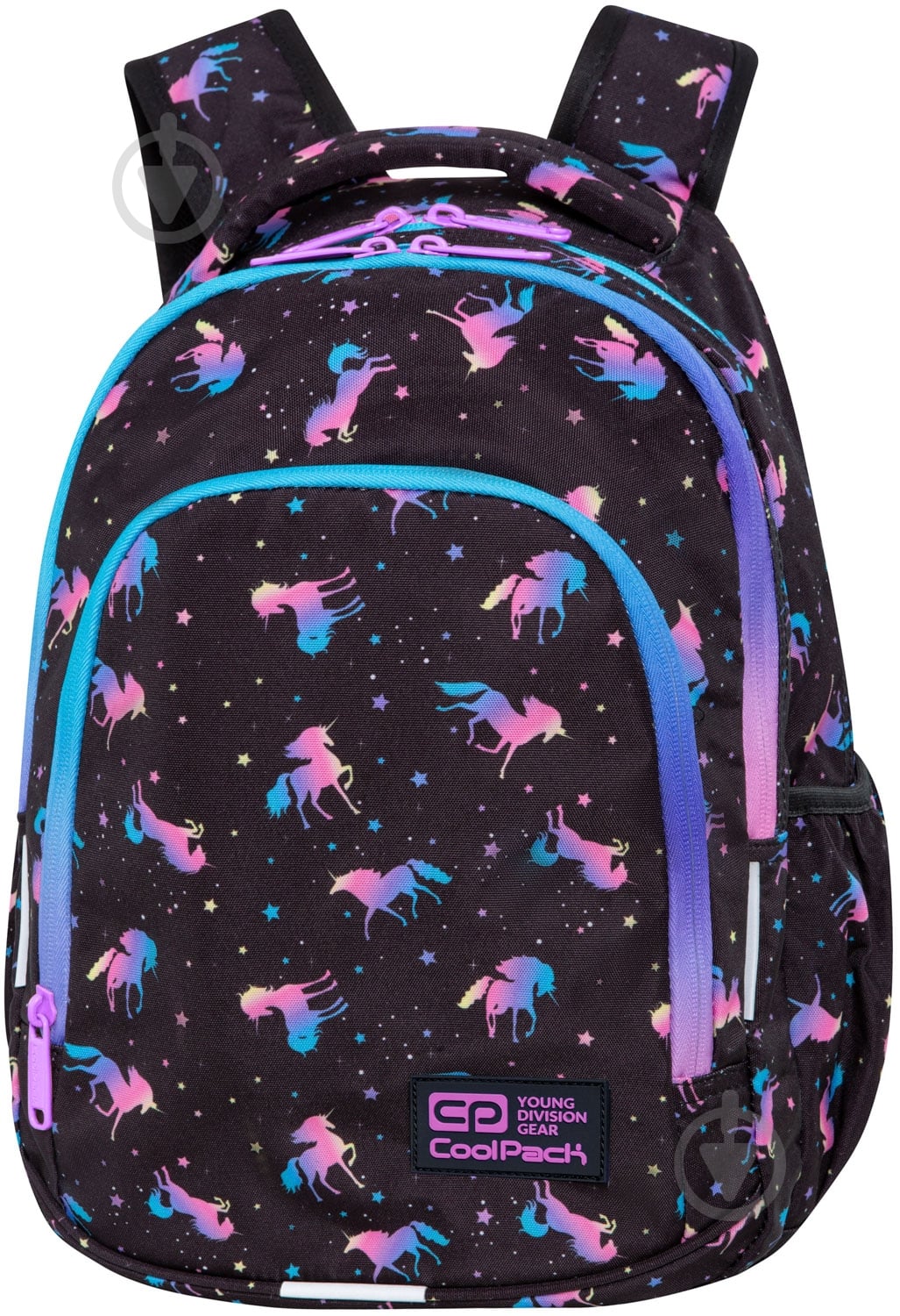 Рюкзак школьный CoolPack Prime Dark Unicorn - фото 1