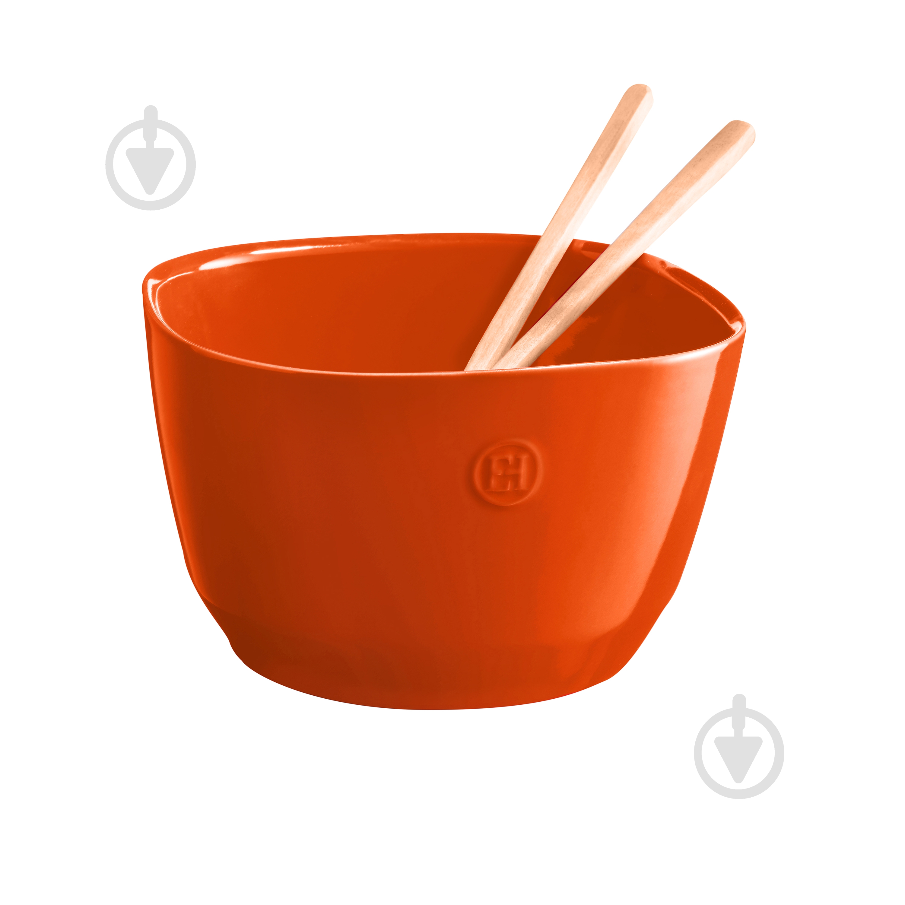 Салатник Emile Henry Tableware 3,5 л помаранчевий (766594) - фото 2