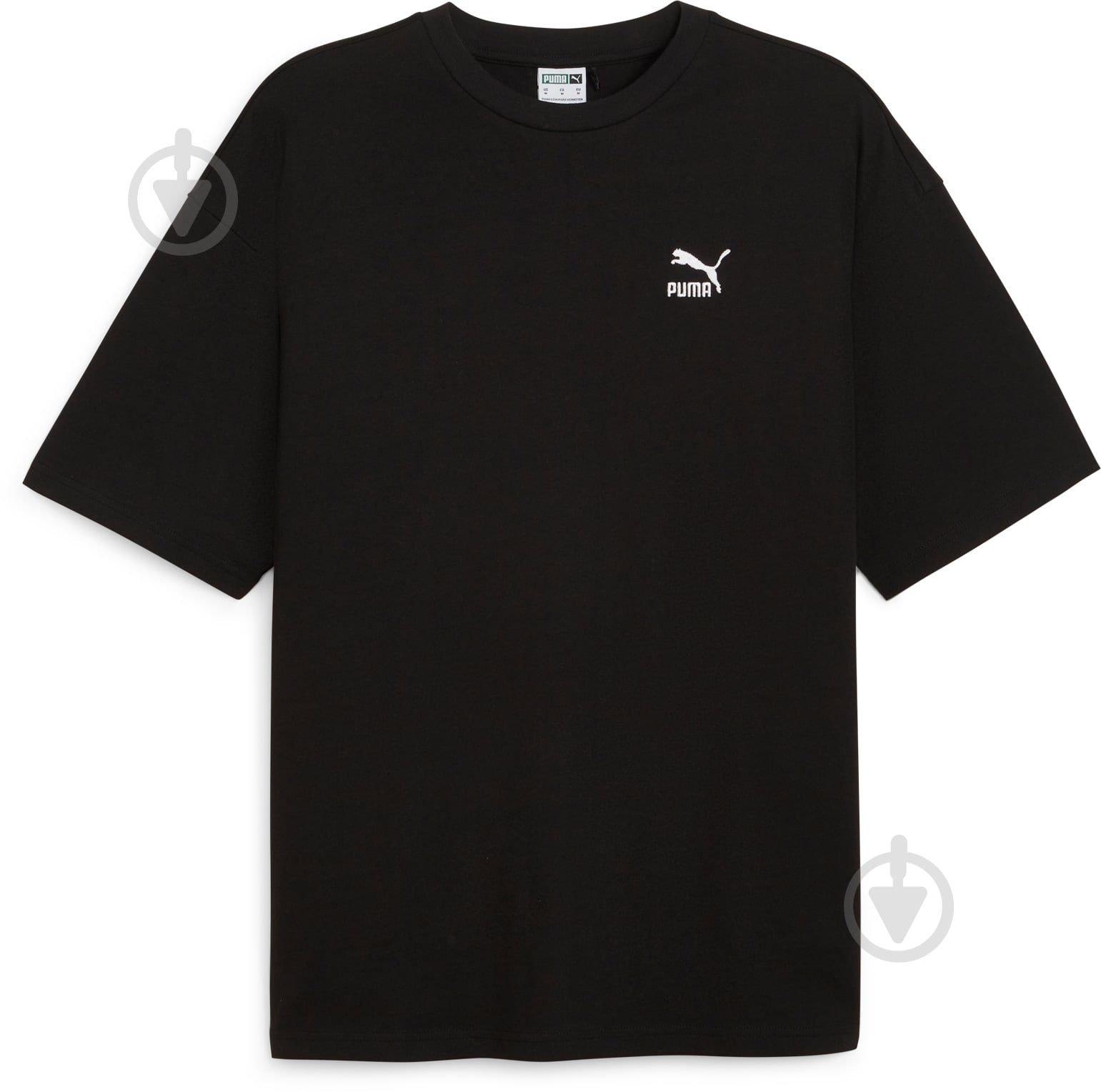 Футболка Puma BETTER CLASSICS OVERSIZED TEE 67918801 р.S черный - фото 1