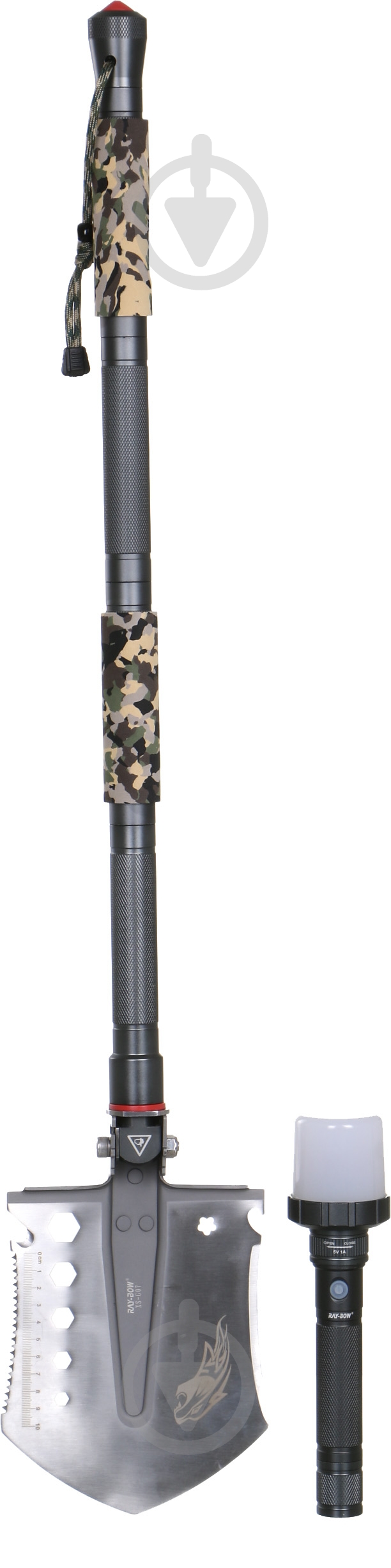 Ліхтар LP Electro LP-G07R чорний - фото 1