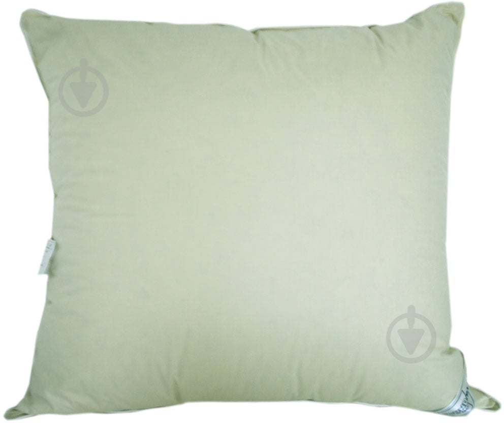 Подушка Sleep and Go 10% пуха 70х70 см оливковая - фото 1