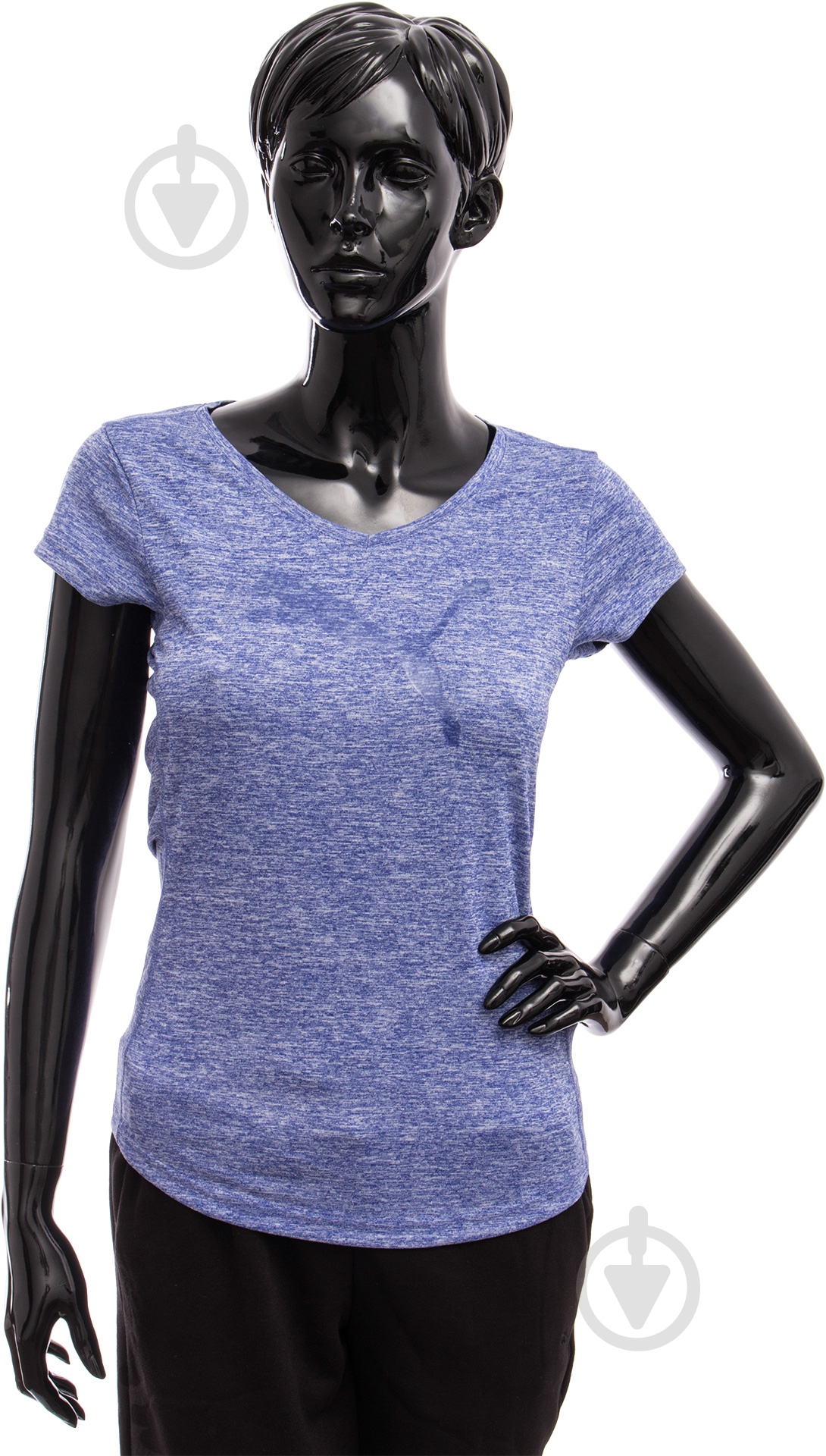 Футболка Puma Heather Cat Tee 51412106 р.S синий - фото 1 Футболка Puma Heather Cat Tee 51412106 р.S синий - фото 1