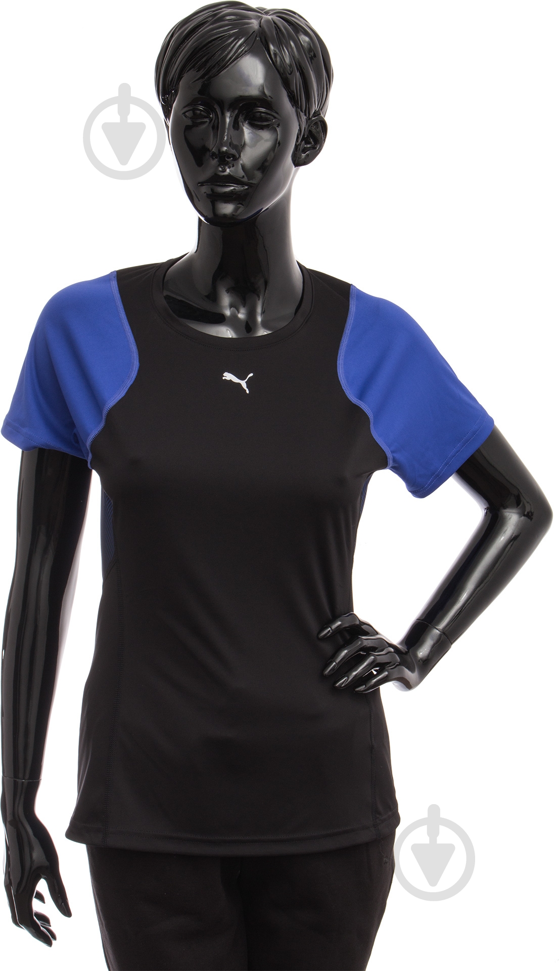 Футболка Puma S S Tee W 51432003 р.L черный - фото 1