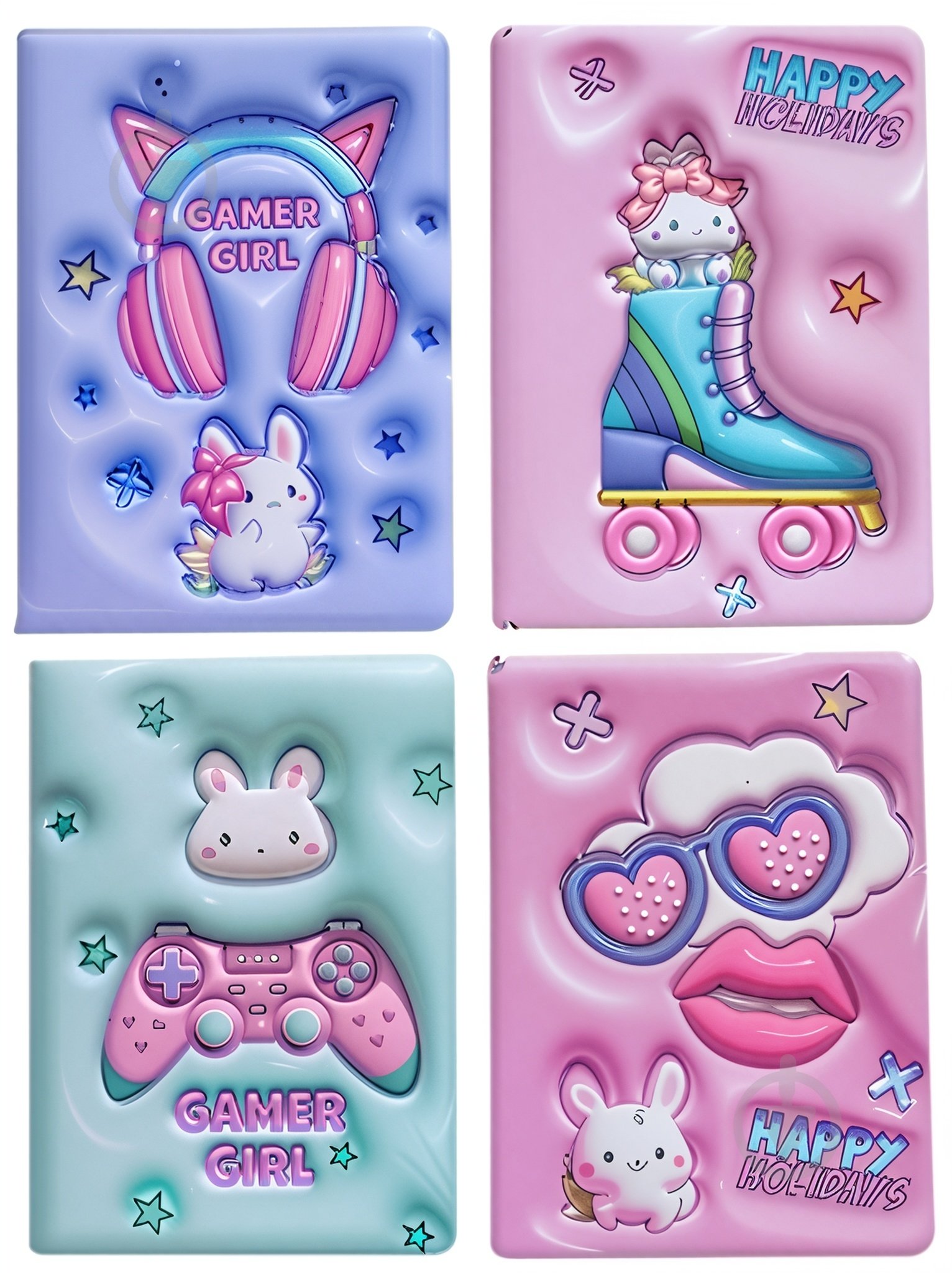 Блокнот Malevaro 3D Кролик 130x185 мм - фото 1