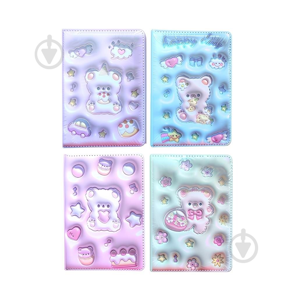 Блокнот Malevaro 3D Мишка 130x183 мм - фото 1