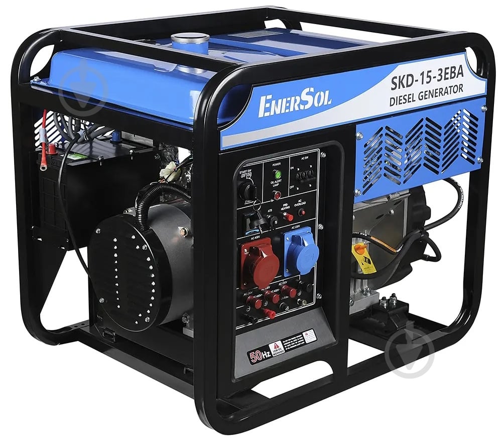 Генератор дизельний EnerSol 12 кВт / 13 кВт SKD-15-3EBA - фото 5 Генератор дизельний EnerSol 12 кВт / 13 кВт SKD-15-3EBA - фото 5