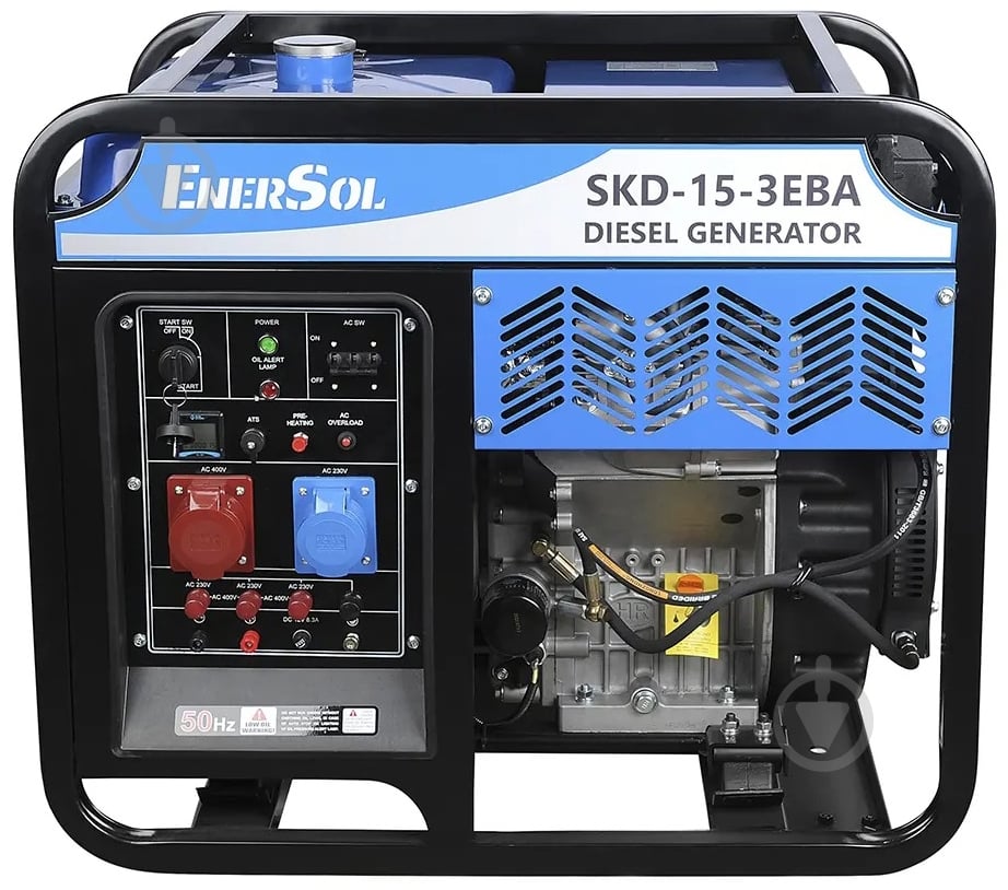 Генератор дизельний EnerSol 12 кВт / 13 кВт SKD-15-3EBA - фото 1 Генератор дизельний EnerSol 12 кВт / 13 кВт SKD-15-3EBA - фото 1