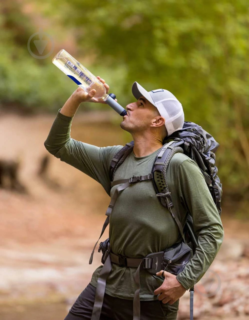 Система питьевая LifeStraw LSW LSPSSOLBWW Peak Solo Mountain Blue - фото 6 Система питьевая LifeStraw LSW LSPSSOLBWW Peak Solo Mountain Blue - фото 6