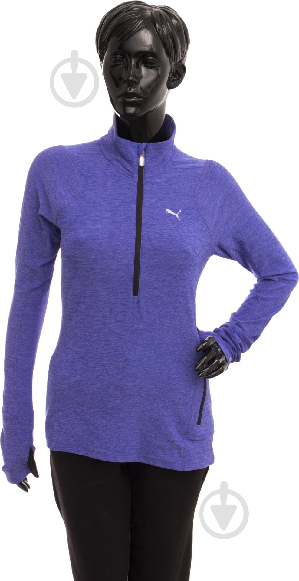 Кофта Puma Heather Top W 51432103 р. M синій - фото 1