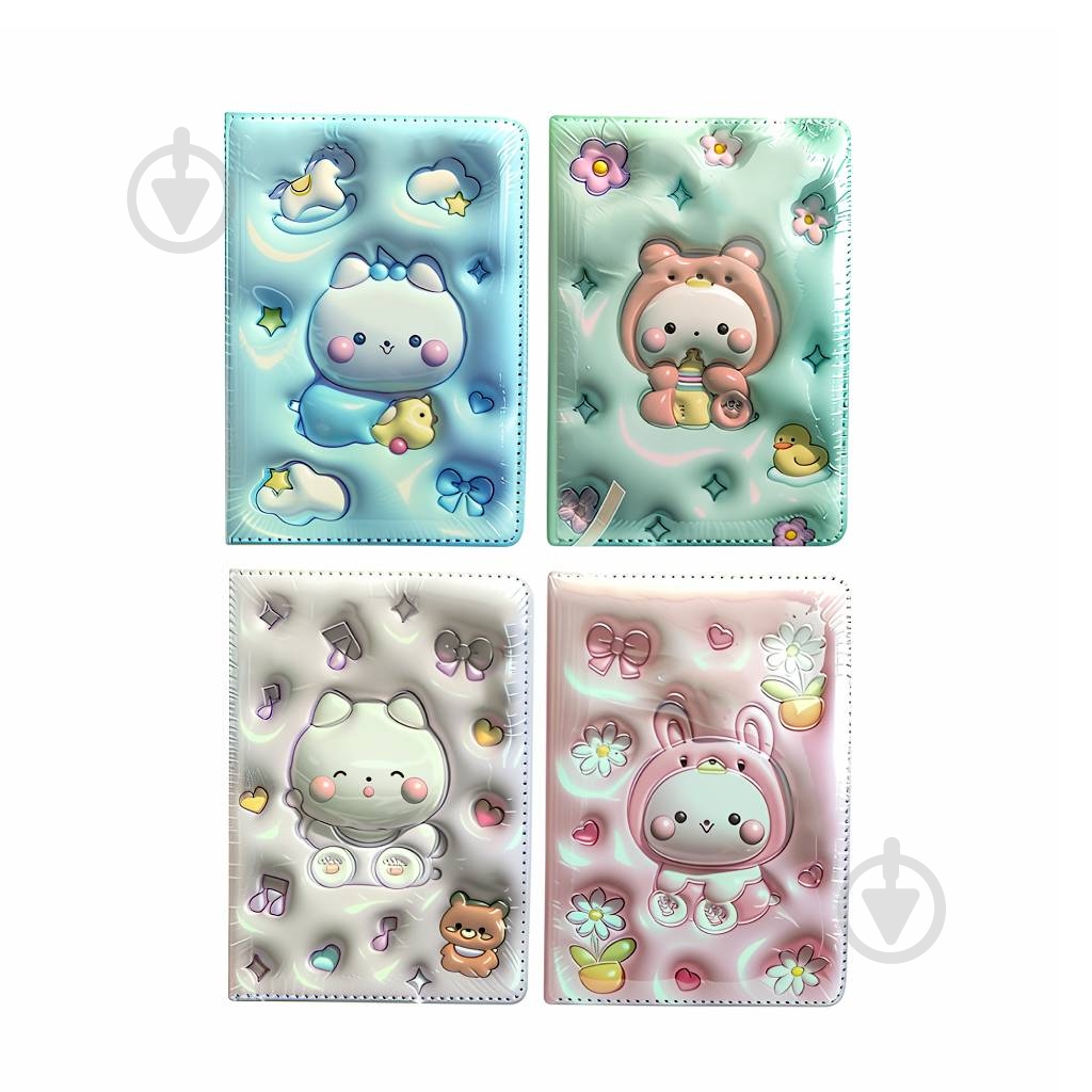 Блокнот Malevaro 3D Няшки 130x183 мм - фото 1 Блокнот Malevaro 3D Няшки 130x183 мм - фото 1