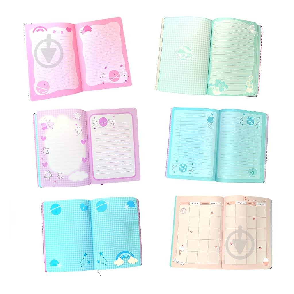 Блокнот Malevaro 3D Веселка 130x183 мм - фото 2 Блокнот Malevaro 3D Веселка 130x183 мм - фото 2