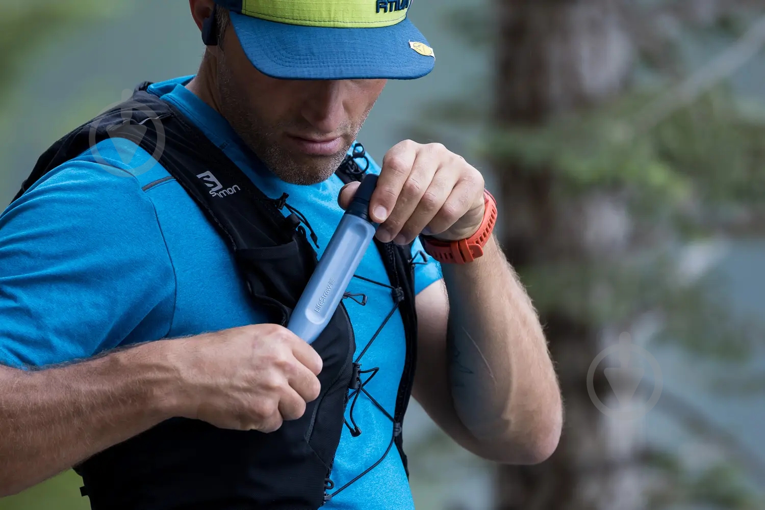 Система питьевая LifeStraw LSW LSPSPMBWW Peak Personal Mountain Blue - фото 13