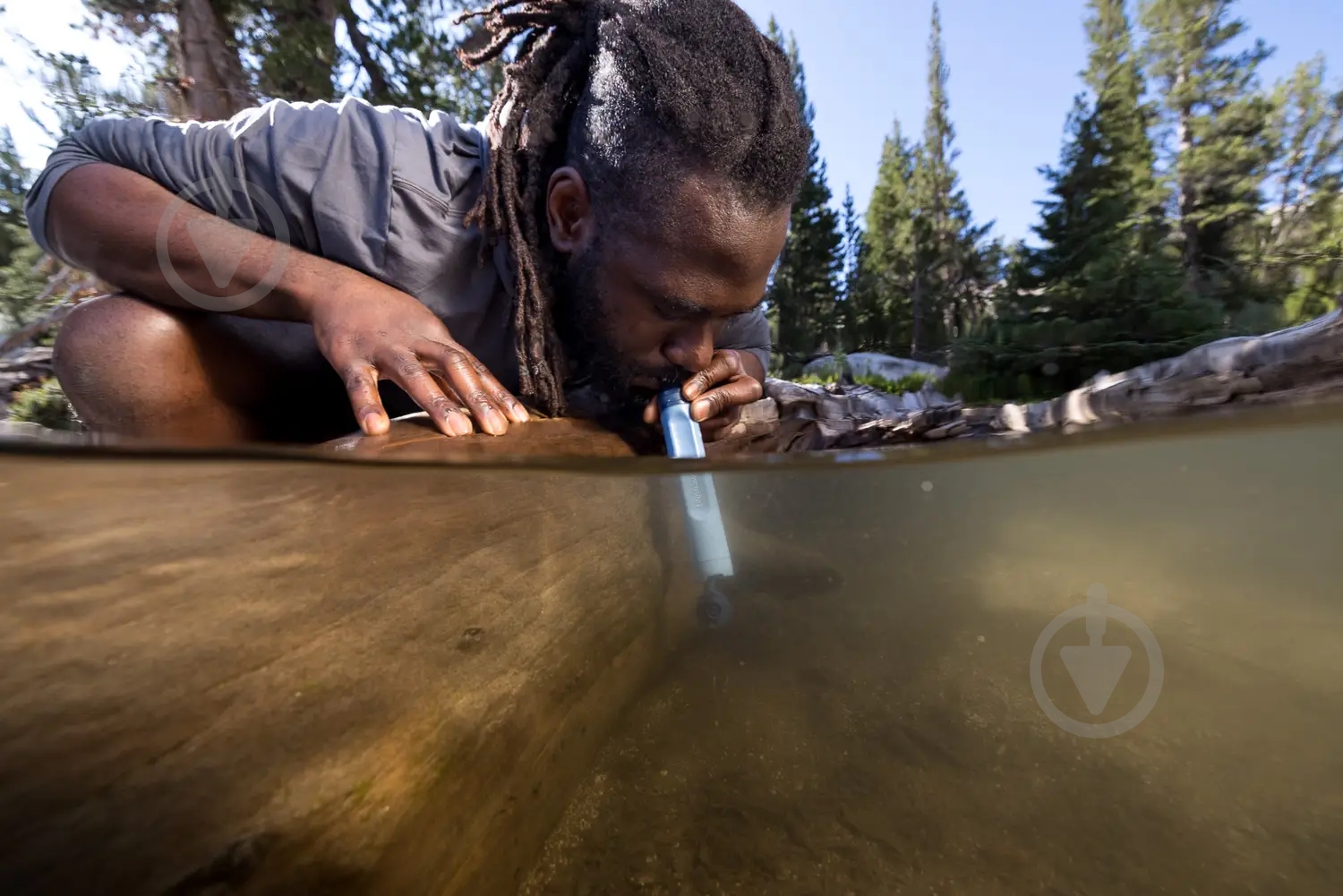 Система питьевая LifeStraw LSW LSPSPMBWW Peak Personal Mountain Blue - фото 12